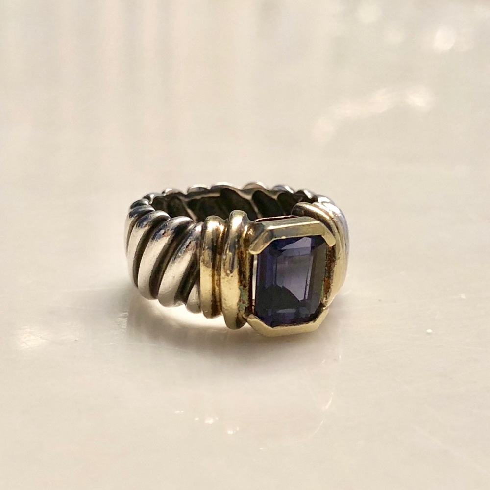 Vintage David Yurman Amethyst Cocktail Ring